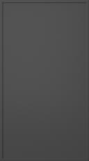 Birch door, Rim, TP12P, Graphite Grey
