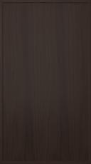 Oak door, Rim, TP12P, Dark brown