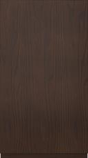 Oak door, M-Living, TP26PSA, Dark brown