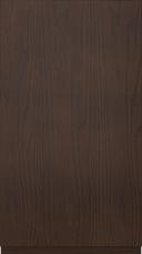 Oak door, M-Living, TP26PSA, Dark brown