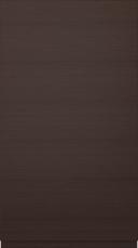 Oak door, M-Living, TP26VSA, Dark brown