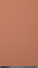 Birch door M-Classic TP43P4A, Brick (ph50 MetalGrey handle)