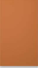 Birch door M-Classic TP43P4A, Terracotta (ph49 white handle)