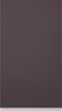 Birch door M-Classic TP43P4A, Aubergine (ph49 white handle)