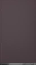 Birch door M-Classic TP43P4A, Aubergine (ph50 MetalGrey handle)