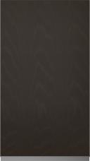 Oak door M-Classic TP43P4A, Dark chocolate (ph41 black handle)