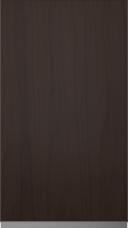 Oak door M-Classic TP43P4A, Dark brown (ph41 black handle)