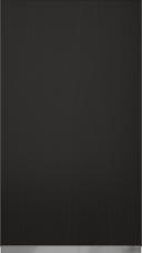 Oak door M-Classic TP43P4A, Black (ph50 MetalGrey handle)