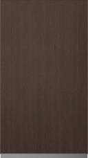 Special veneer door M-Classic TP43P4A, Dark brown (ph41 black handle)
