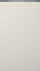 Birch door M-Classic TP43P4Y, Chalk (ph50 MetalGrey handle)