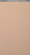 Birch door M-Classic TP43P4Y, Almond (ph50 MetalGrey handle)