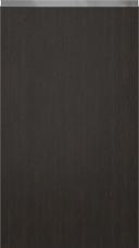Special veneer door M-Classic TP43P4Y, Dark chocolate (ph50 MetalGrey handle)