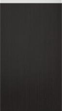 Special veneer door M-Classic TP43P4Y, Black (ph49 white handle)