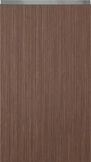 Special veneer door OakLook M-Classic TP43P4Y, Pecan (ph50 MetalGrey handle)