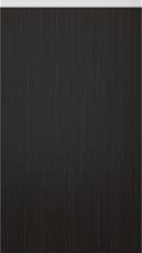 Special veneer door OakLook M-Classic TP43P4Y, Black (ph49 white handle)
