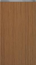 Special veneer door M-Classic TP43P4Y, Oiled Teak burma (ph50 MetalGrey handle)