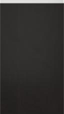 Birch door M-Classic TP43P4Y, Black (ph49 white handle)