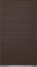 Special veneer door OakLook M-Classic TP43V4A, Dark brown (ph50 MetalGrey handle)
