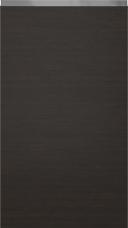 Special veneer door M-Classic TP43V4Y, Dark chocolate (ph50 MetalGrey handle)