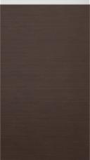 Special veneer door M-Classic TP43V4Y, Dark brown (ph49 white handle)
