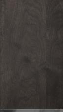 Birch door Classic TP47P4A, Espresso (ph50 MetalGrey handle)