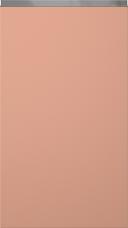 Birch door Classic TP47P4A, Peach (ph50 MetalGrey handle)