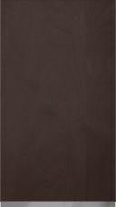 Birch door Classic TP47P4A, Dark brown (ph50 MetalGrey handle)