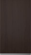 Oak door Classic TP47P4A, Dark brown (ph41 black handle)