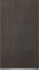Special veneer door Classic TP47P4A, Espresso (ph50 MetalGrey handle)