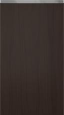 Oak door Classic TP47P4Y, Dark brown (ph50 MetalGrey handle)