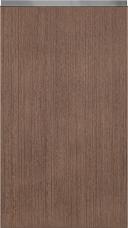 Special veneer door Classic TP47P4Y, Pecan (ph50 MetalGrey handle)