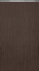Special veneer door Classic TP47P4Y, Chestnut (ph50 MetalGrey handle)