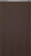 Special veneer door OakLook Classic TP47P4Y, Dark brown (ph50 MetalGrey handle)