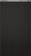Special veneer door OakLook Classic TP47P4Y, Black (ph50 MetalGrey handle)
