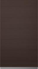 Oak door Classic TP47V4A, Dark brown (ph41 black handle)