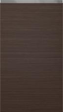 Special veneer door OakLook Classic TP47V4Y, Dark brown (ph50 MetalGrey handle)