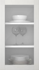 Birch door, Elegant, TP60LA, Translucent white (clear glass)