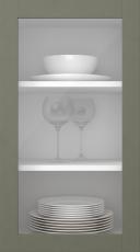 Birch door, Elegant, TP60LA, Rosemary (clear glass)