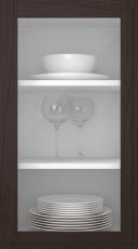 Birch door, Format, TP68LA, Chestnut (clear glass)