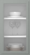 Birch door, Format, TP68LA, Sand (clear glass)