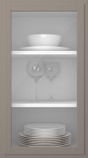 Birch door, Format, TP68LA, Mountain (clear glass)