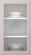 Birch door, Format, TP68LA, Lily (clear glass)