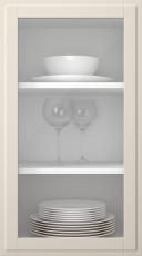 Birch door, Format, TP68LA, Vanilla Cream (clear glass)