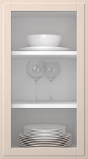 Birch door, Format, TP68LA, Ivory (clear glass)