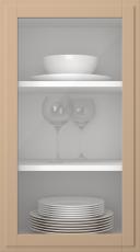 Birch door, Format, TP68LA, Cinnamon (clear glass)