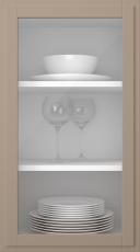 Birch door, Format, TP68LA, Cookie (clear glass)