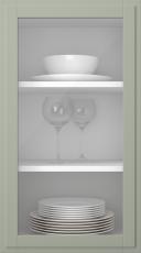 Birch door, Format, TP68LA, Olive (clear glass)