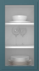 Birch door, Format, TP68LA, Petrol (clear glass)
