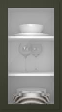 Birch door, Format, TP68LA, Moss  (clear glass)