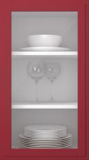 Birch door, Format, TP68LA, Cranberry (clear glass)